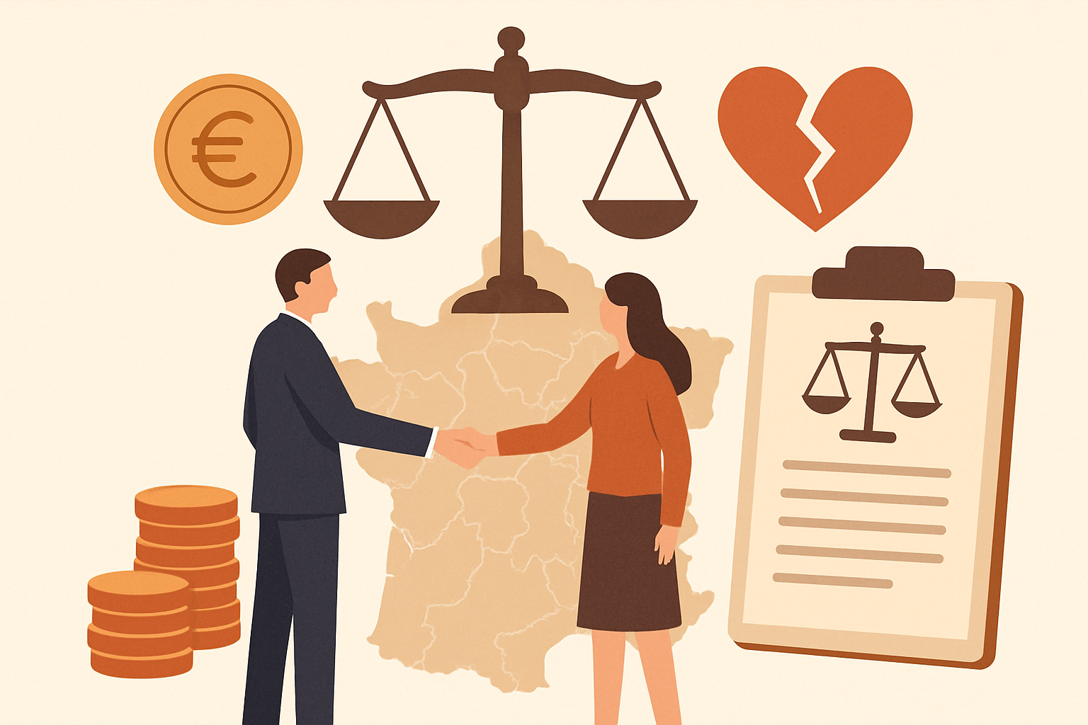 Aides financières au divorce par département 2026