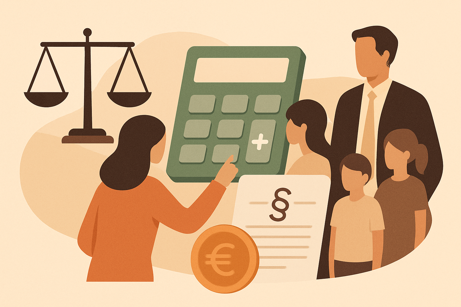 Calculer la pension alimentaire en 2026 : barème et méthodes