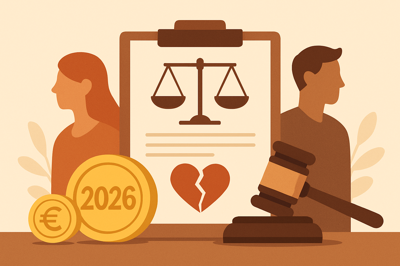 Combien coûte un divorce à l'amiable en 2026 ?