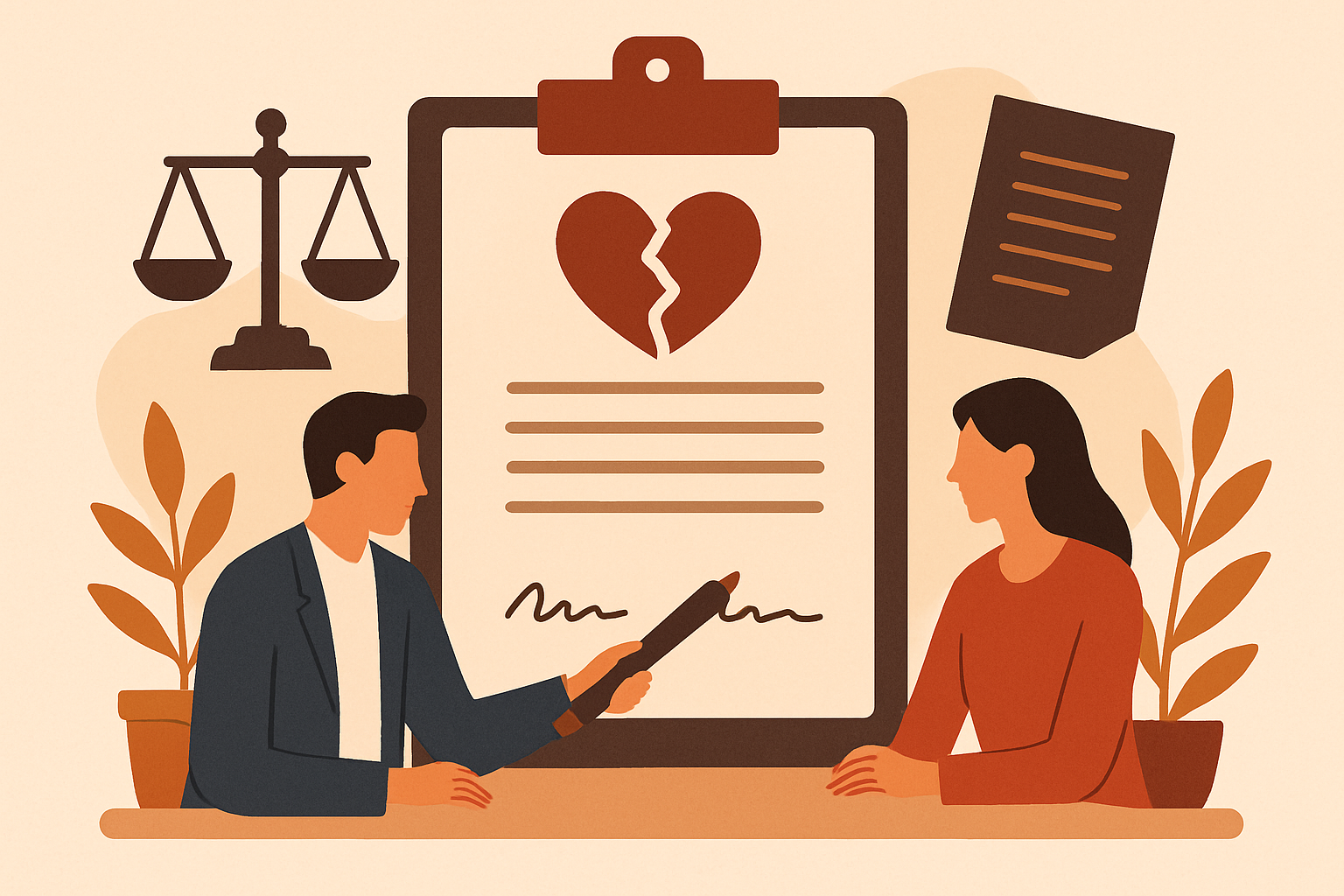 Convention de divorce par consentement mutuel : guide 2026