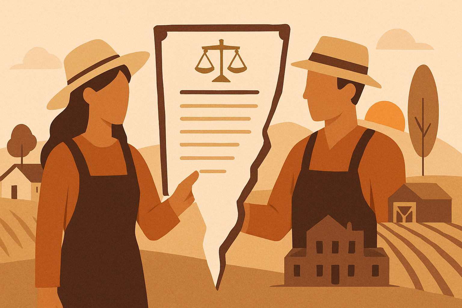 Divorce amiable agriculteur : terre et exploitation 2026