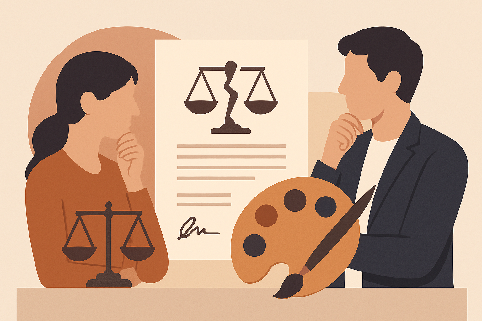 Divorce amiable et droits d'auteur : guide artiste 2026