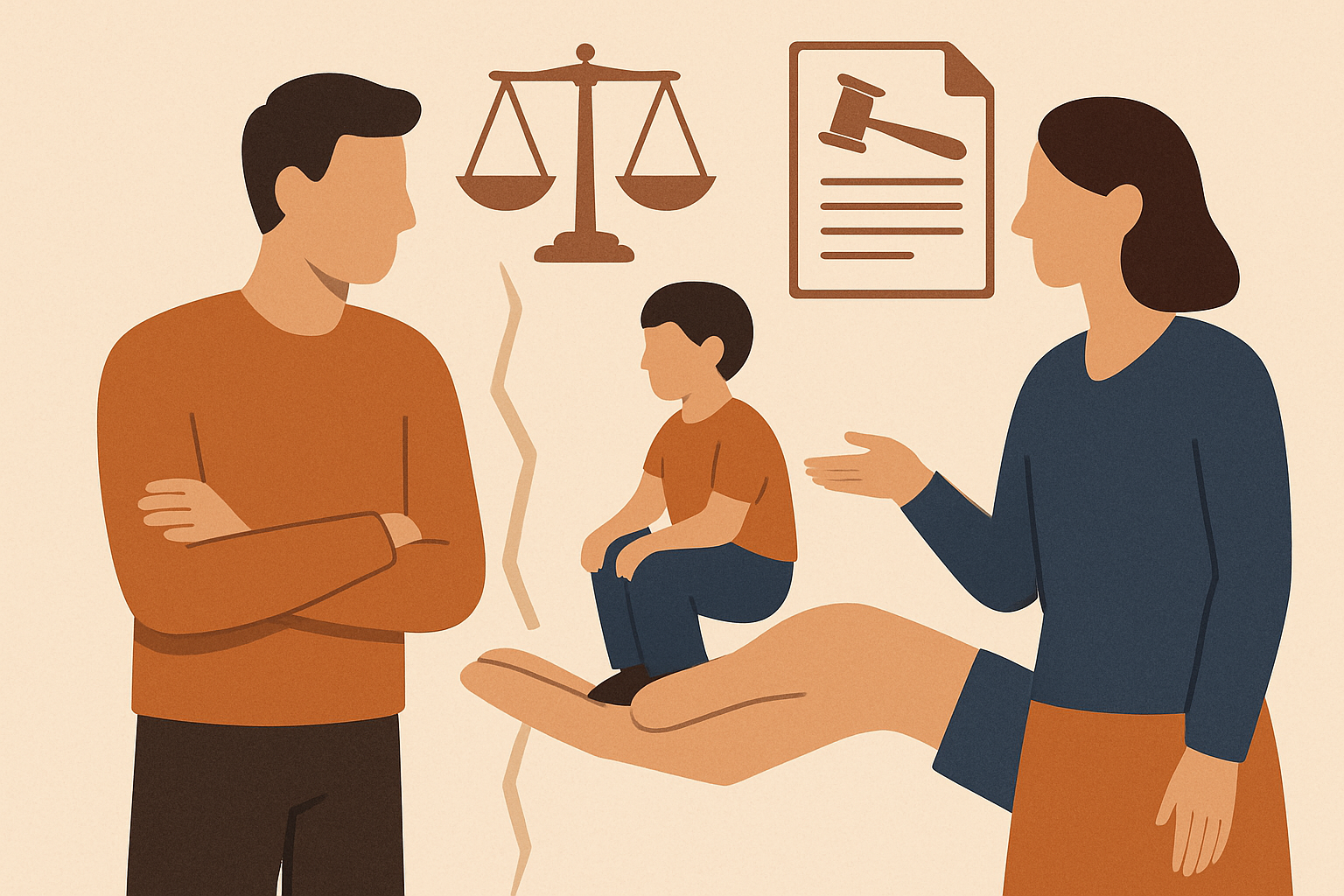 Divorce amiable et garde des enfants : comment ça marche en 2026