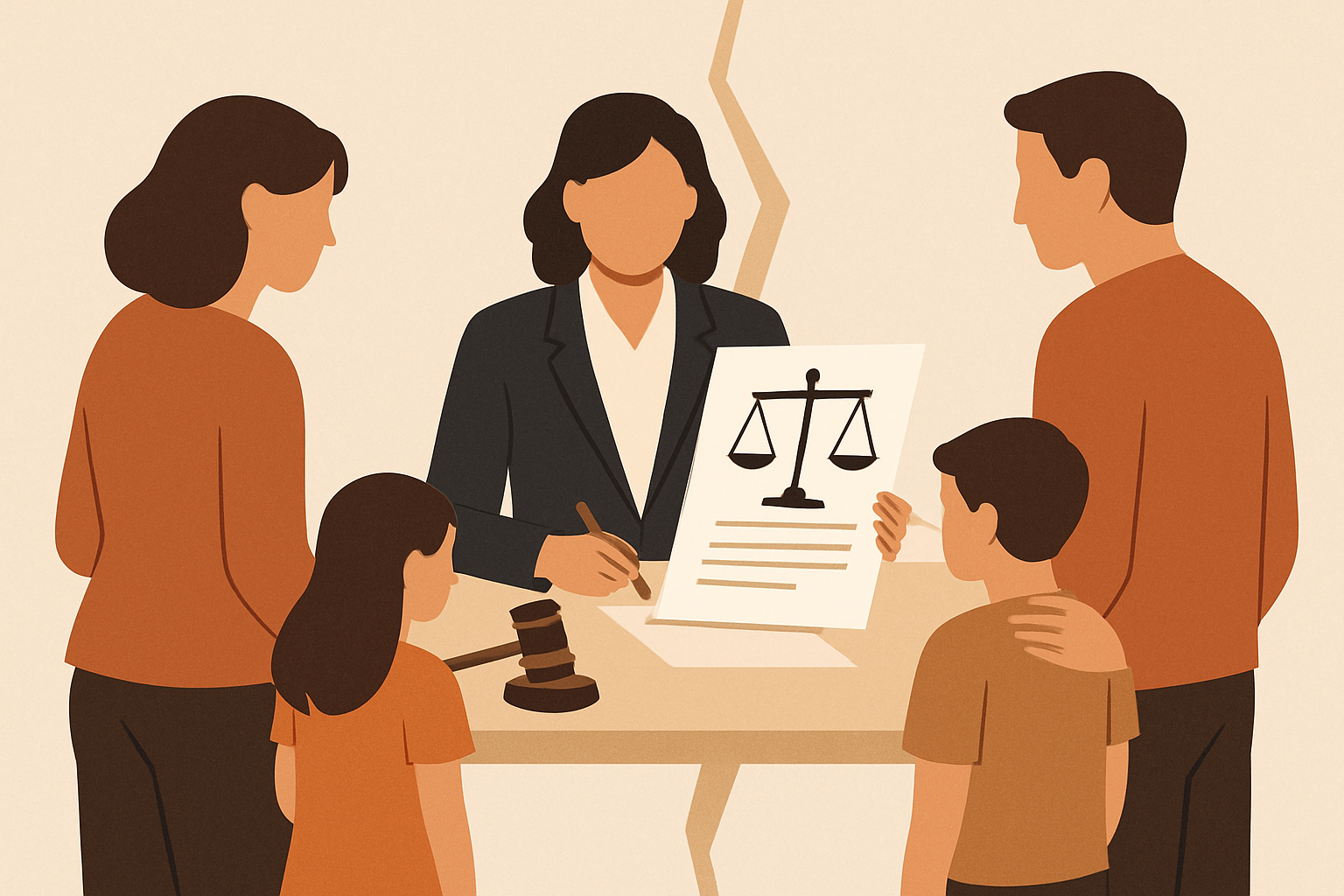 Divorce amiable et garde des enfants : guide 2026