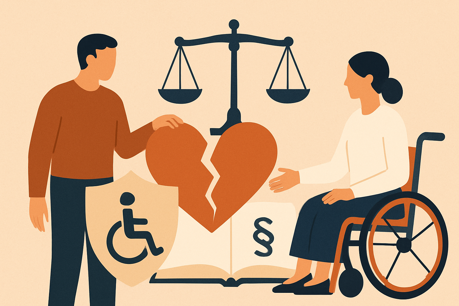 Divorce amiable et handicap : droits et protections 2026