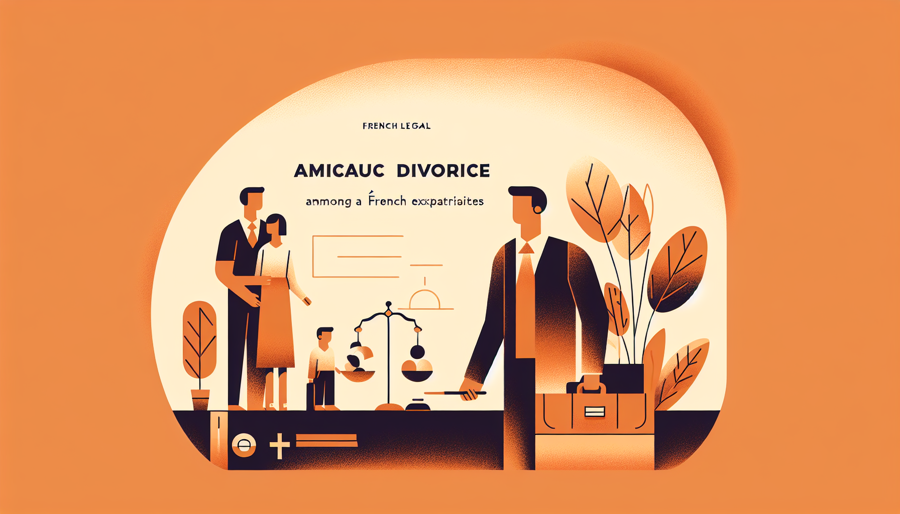 Divorce amiable expatrié : procédure et juridiction