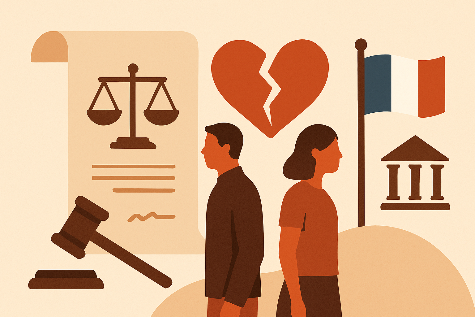 Divorce amiable expatrié : procédure et juridiction 2026