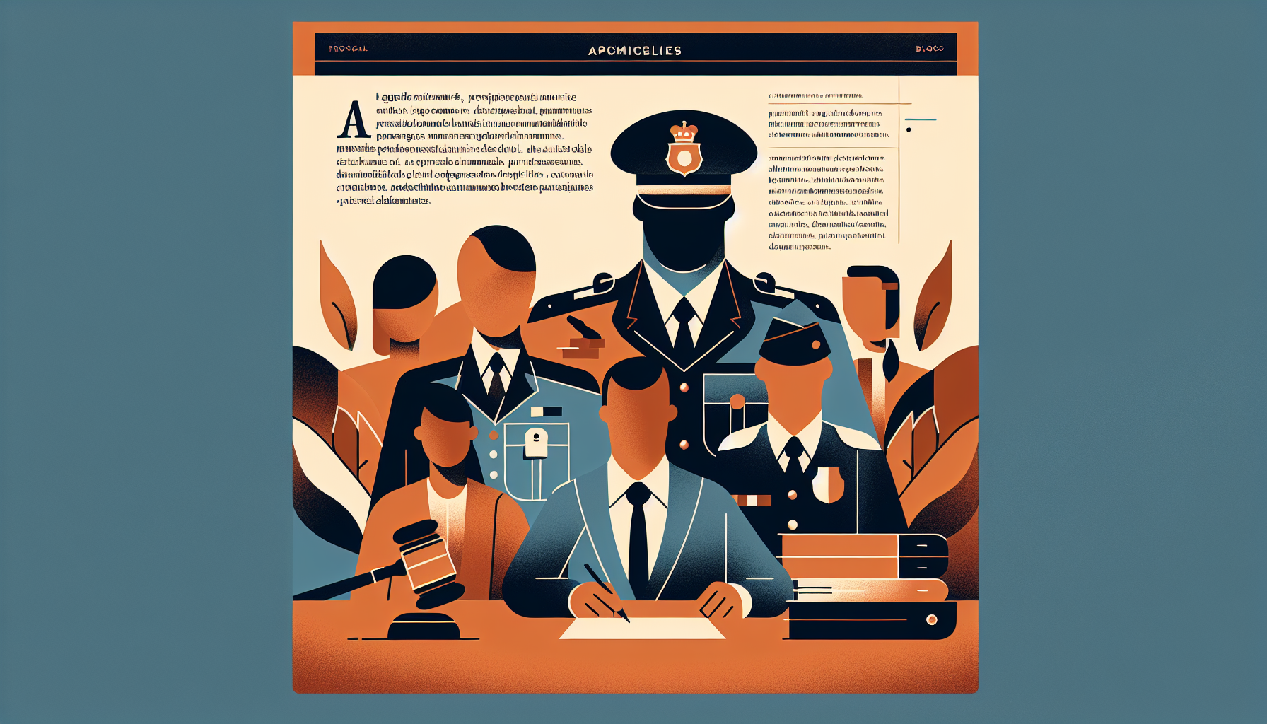 Divorce amiable policiers et gendarmes : guide 2026