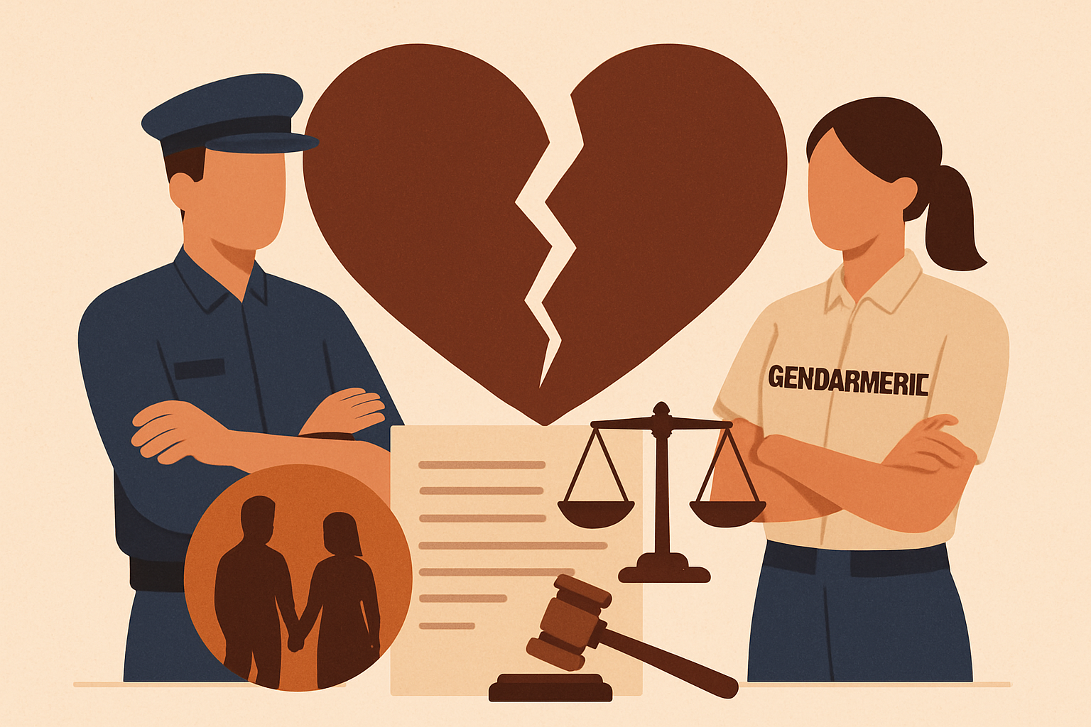 Divorce amiable policiers et gendarmes : guide 2026