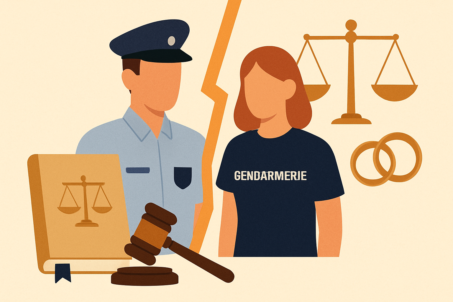Divorce amiable policiers et gendarmes : guide 2026