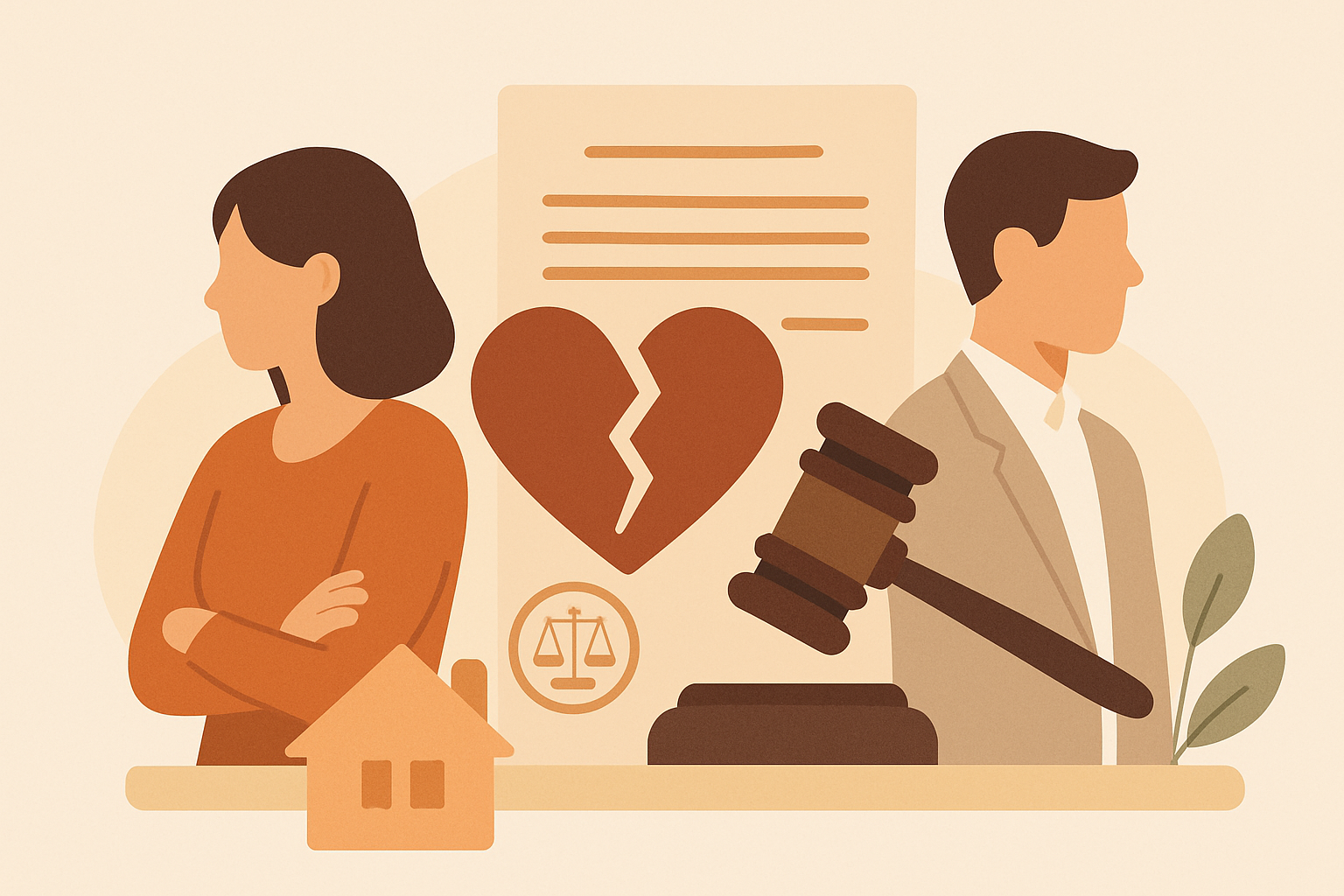 Divorce amiable sans bien ni enfant : procédure simplifiée 2026