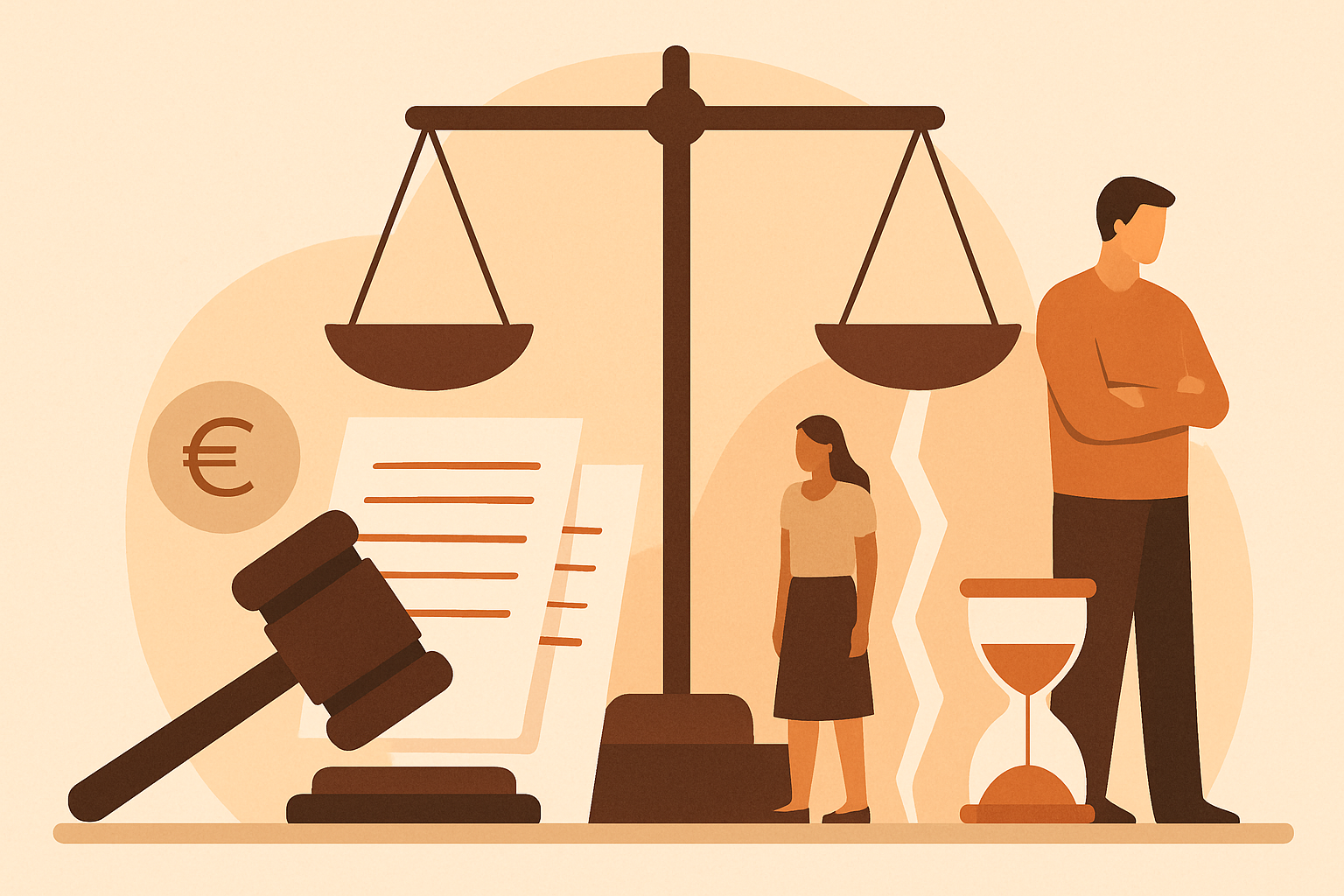 Divorce amiable vs judiciaire : coût, délai, stress (2026)