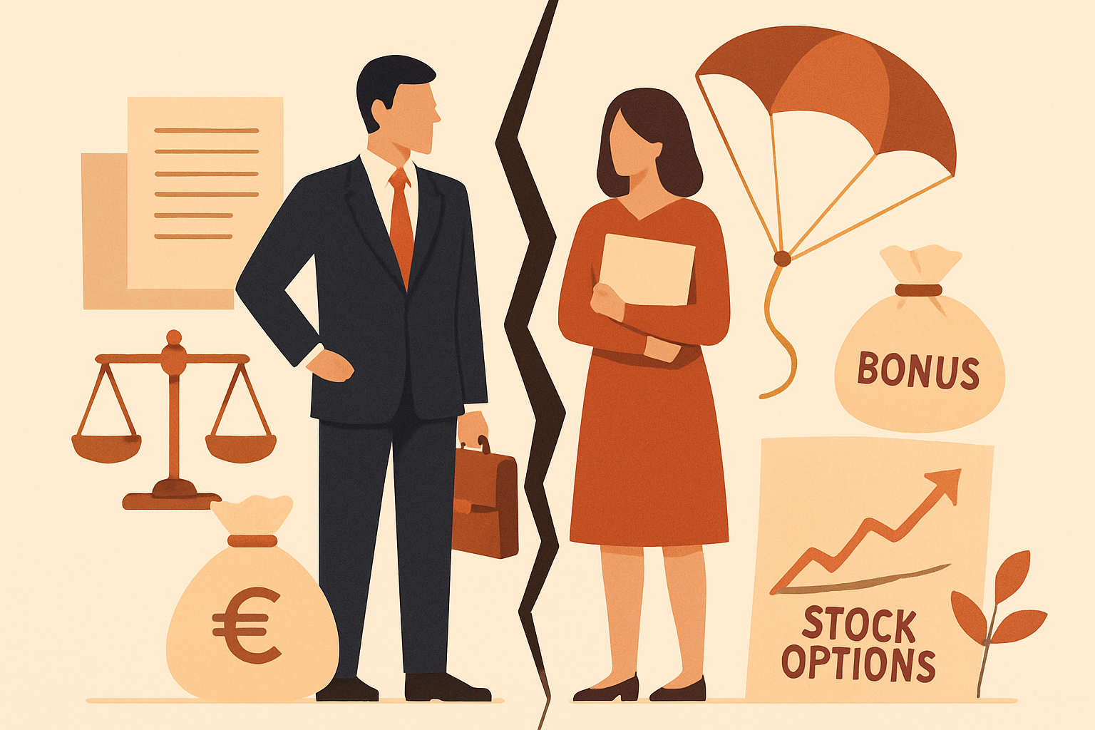 Divorce cadres dirigeants : stock-options et bonus 2026