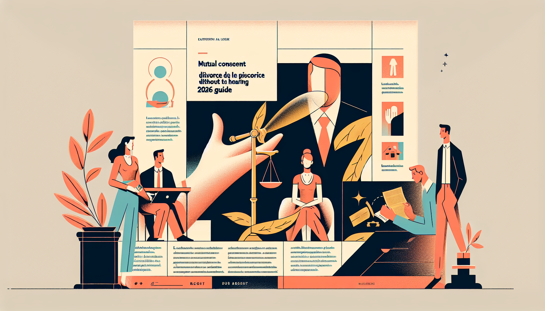 Divorce consentement mutuel sans audience : guide 2026