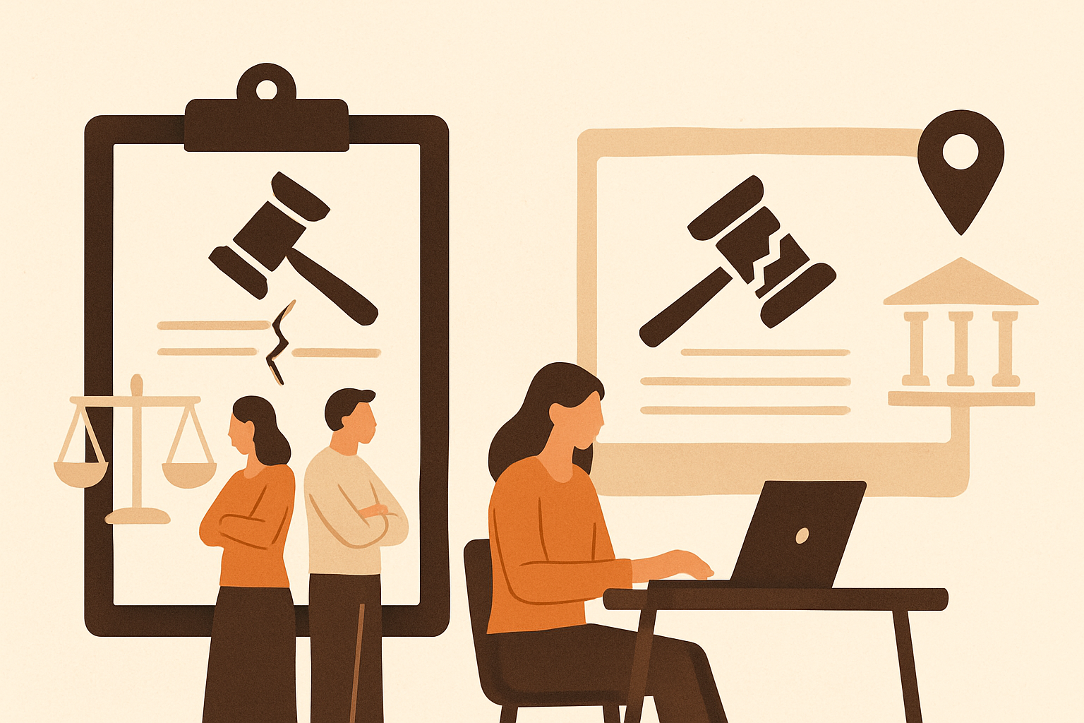 Divorce en ligne vs traditionnel : comparatif 2026