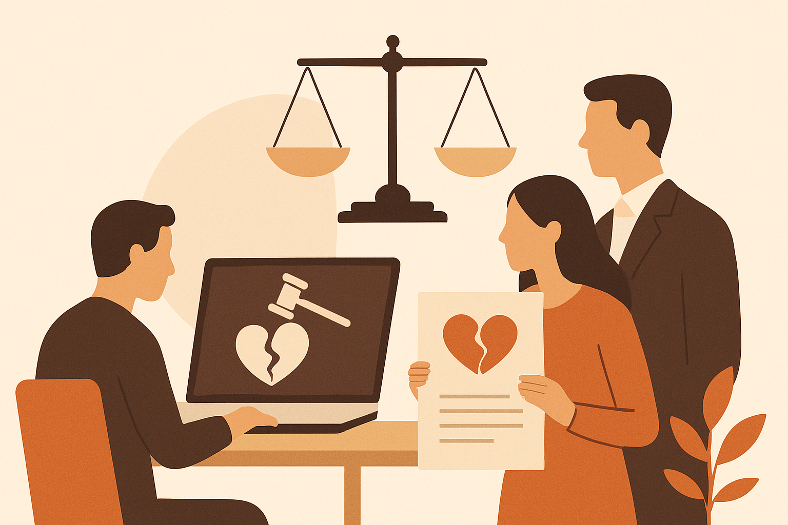 Divorce en ligne vs traditionnel : comparatif 2026