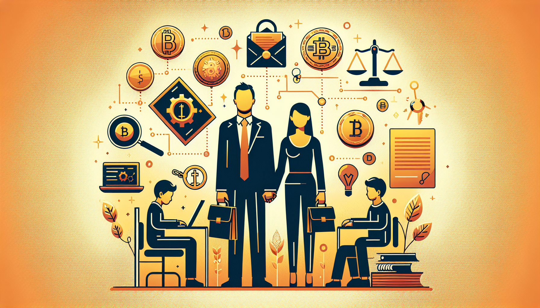 Divorce et cryptomonnaies : partager les actifs numériques