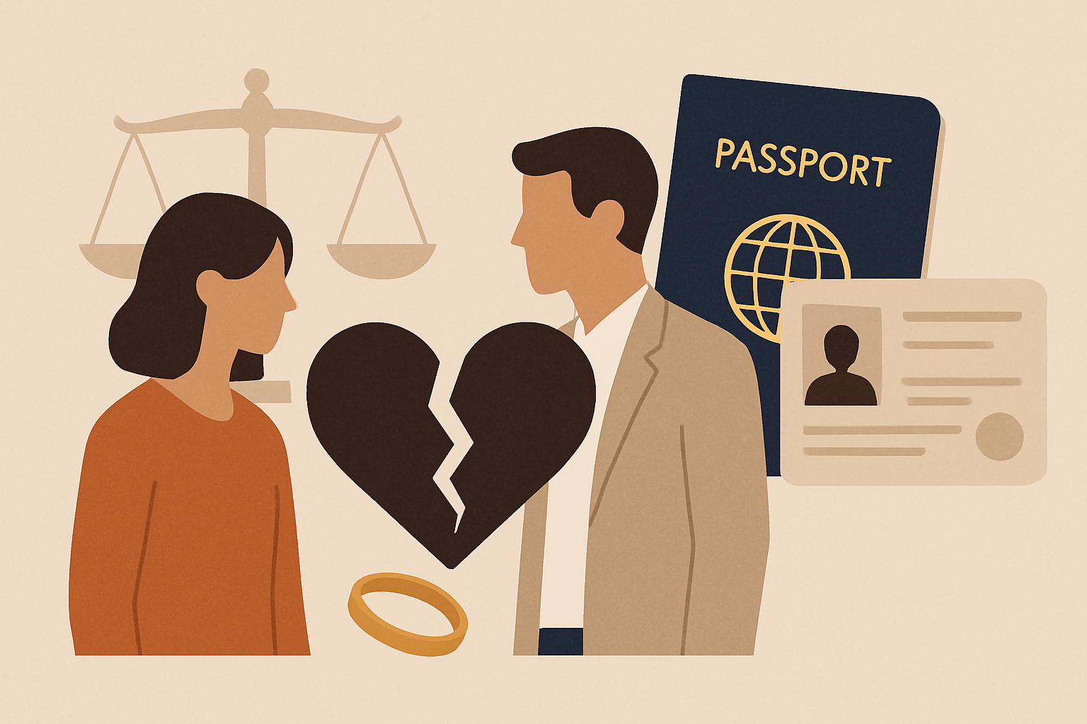 Divorce et passeport / carte d'identité : renouvellement 2026