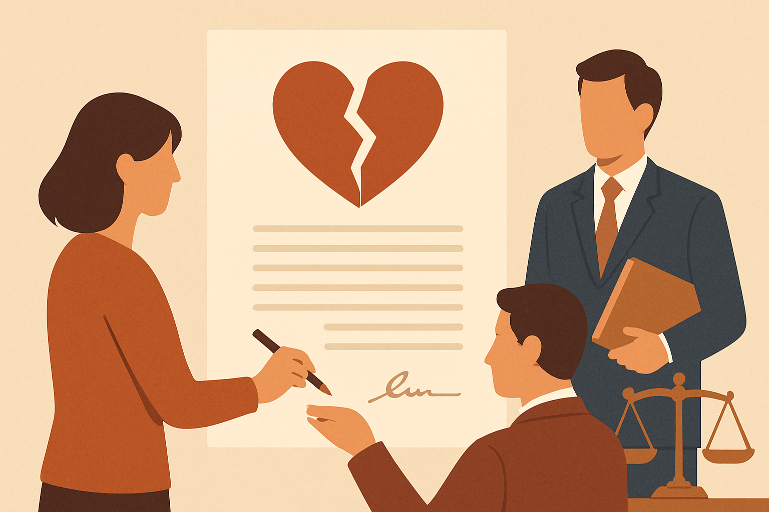 Divorce par consentement mutuel sans audience : guide 2026