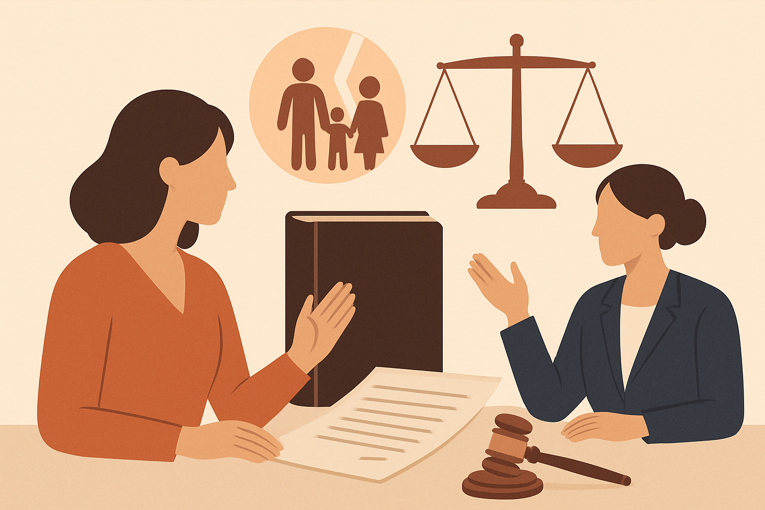 Droits de la femme dans le divorce amiable 2026