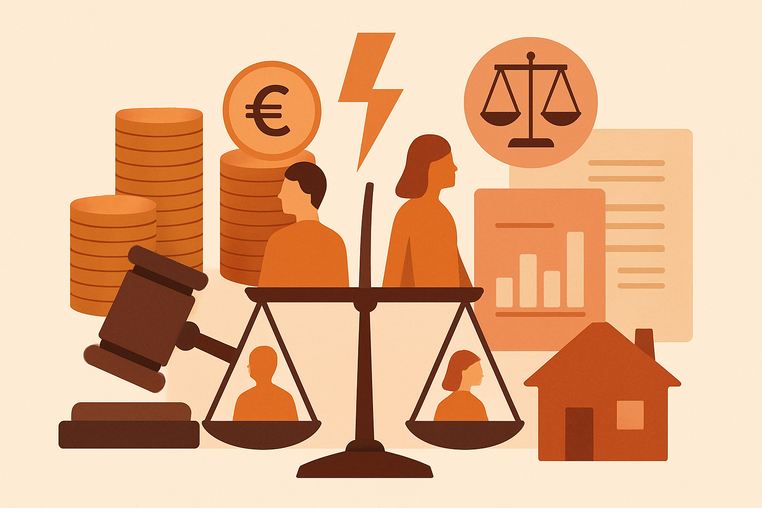 Épargne salariale et divorce : PEE, PERCO, partage 2026