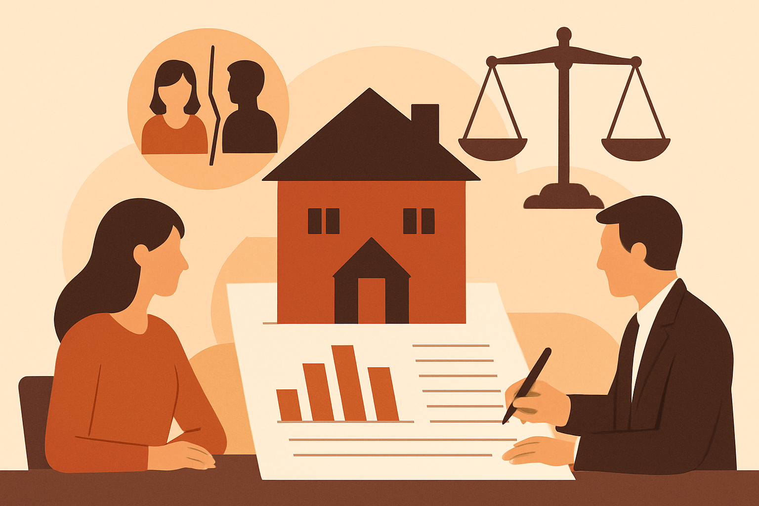 Évaluer son bien immobilier pour le divorce 2026