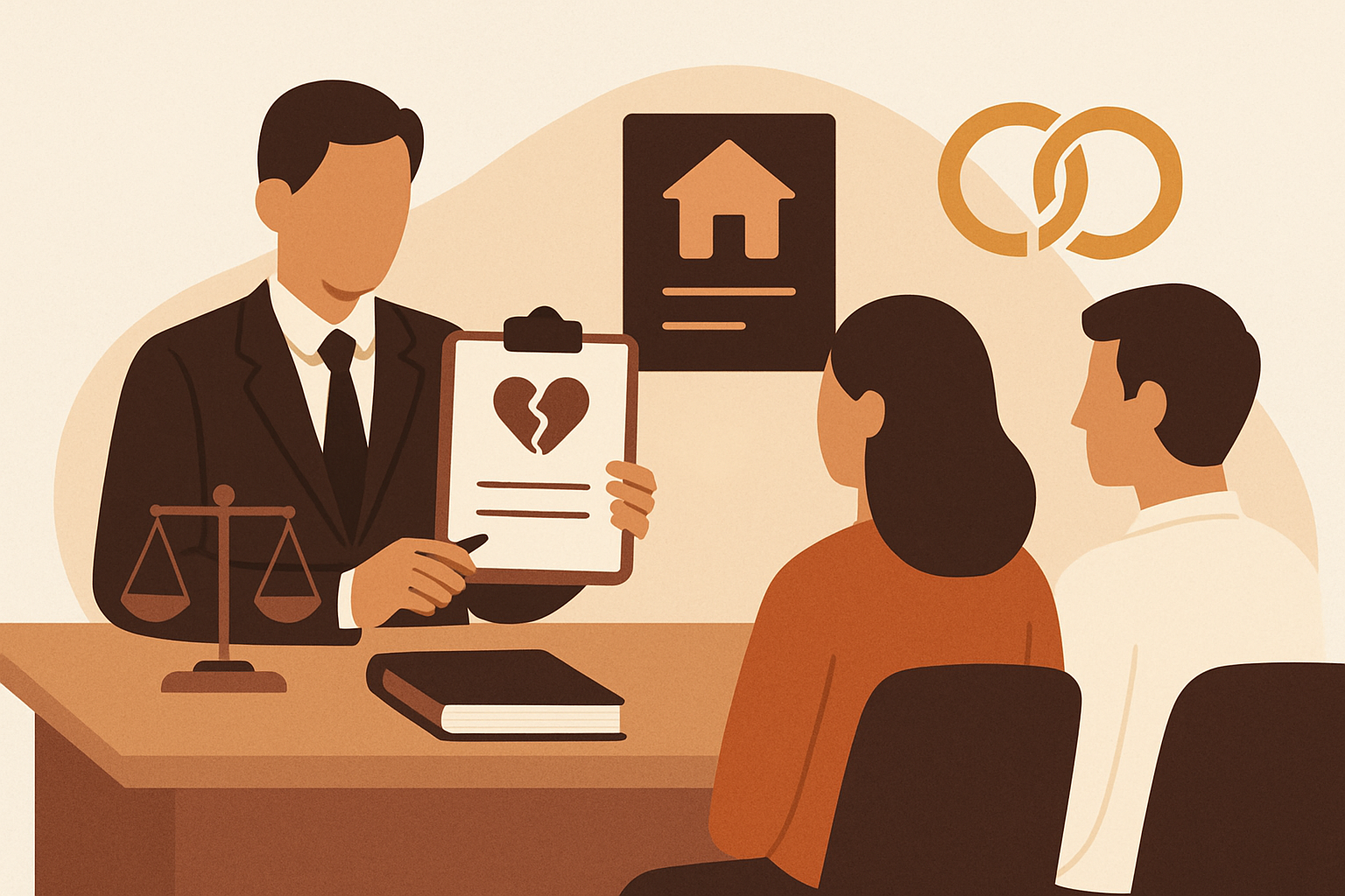 Honoraires avocat divorce amiable : grille 2026