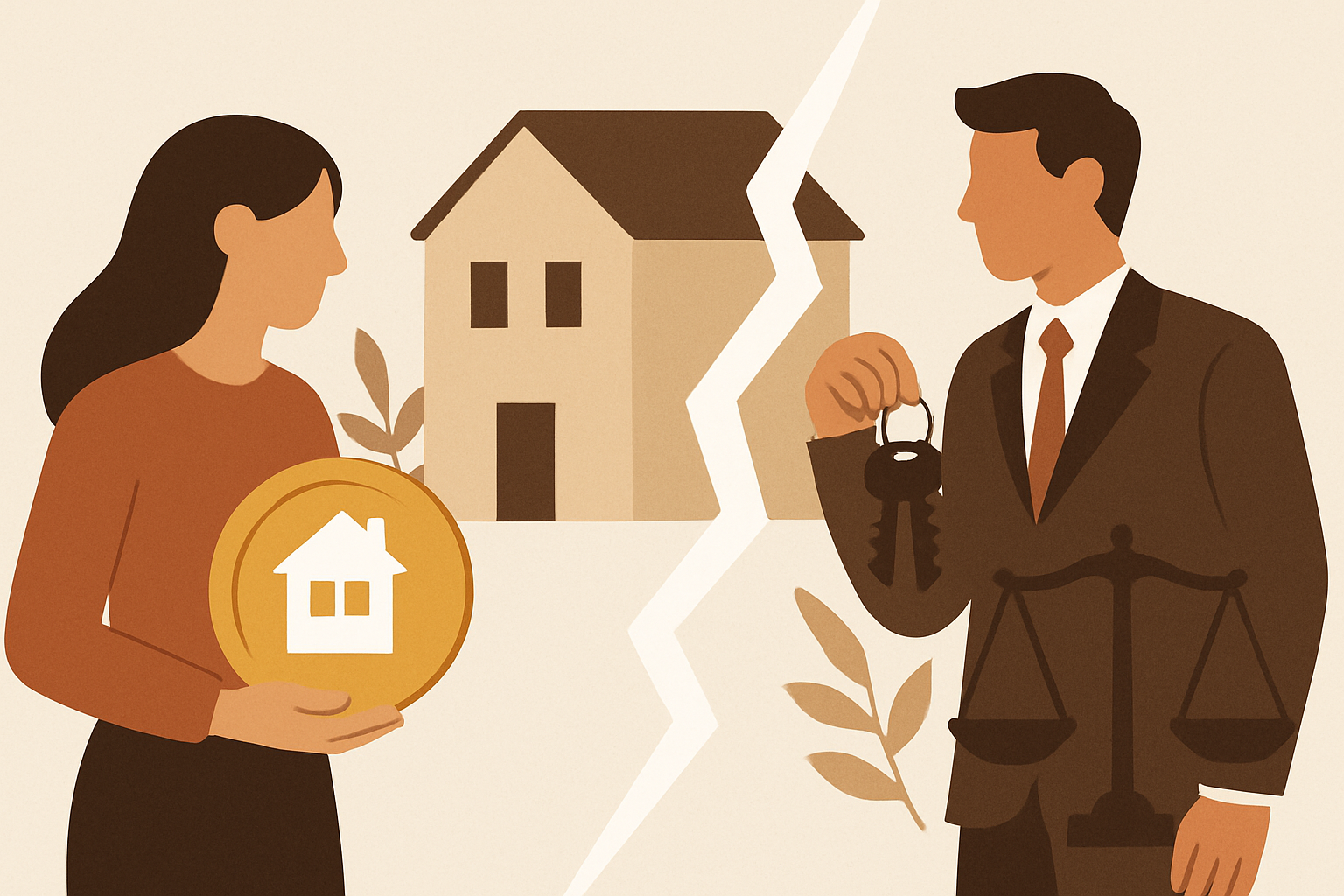 Investissement locatif et divorce : partage des biens 2026