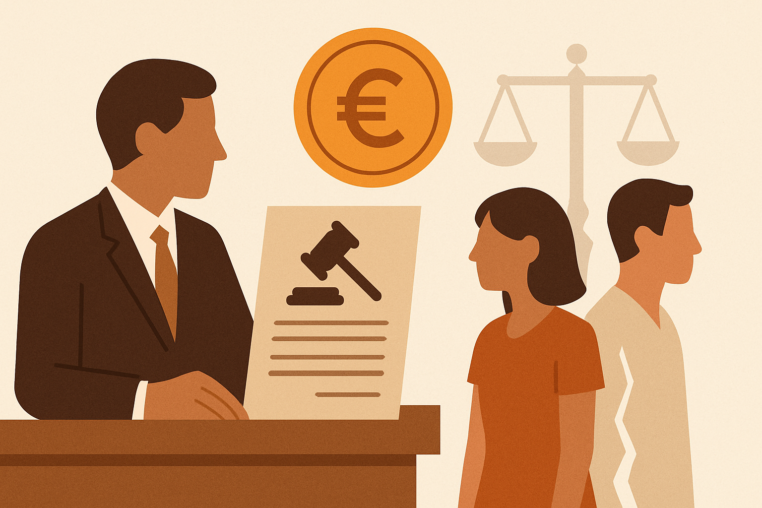 Le vrai prix du notaire dans un divorce amiable en 2026