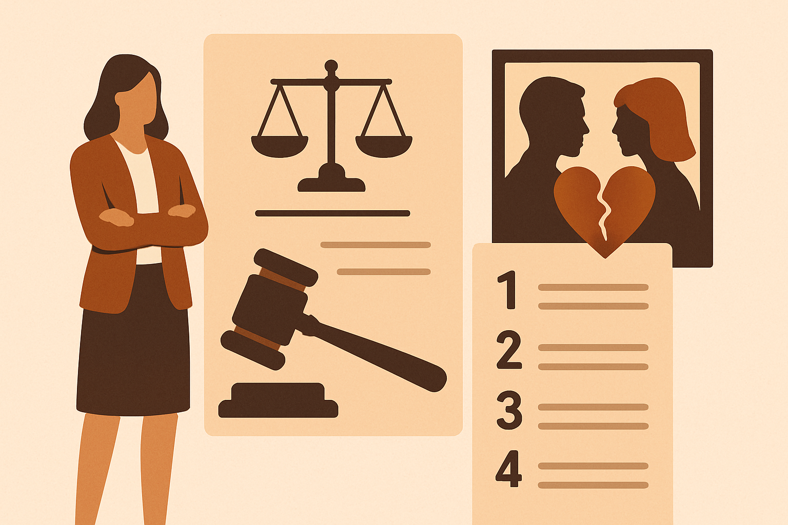 Les 4 types de divorce en France : guide complet 2026