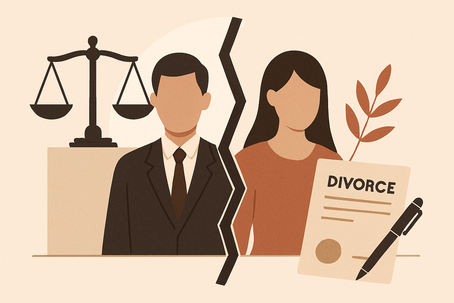 Les 4 types de divorce en France : guide complet 2026