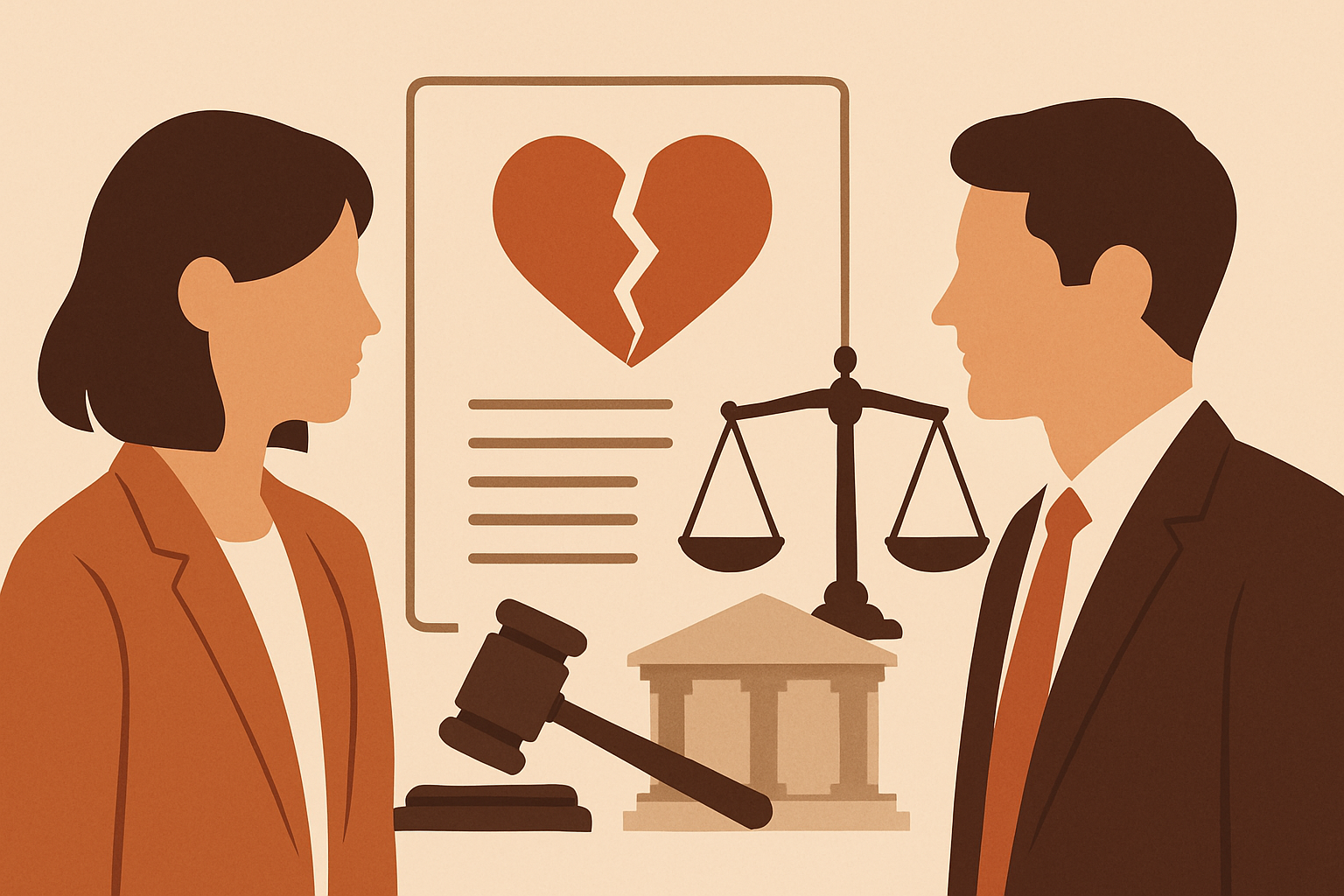 Les 4 types de divorce en France : guide complet 2026