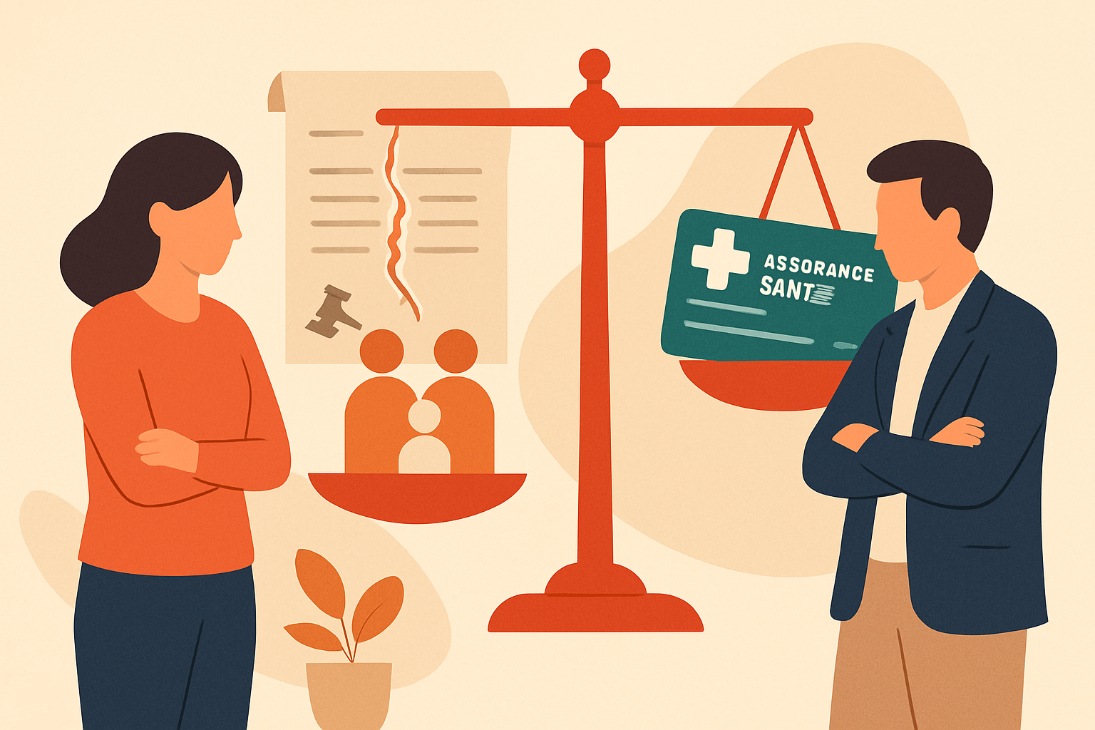 Mutuelle et assurance santé après le divorce 2026