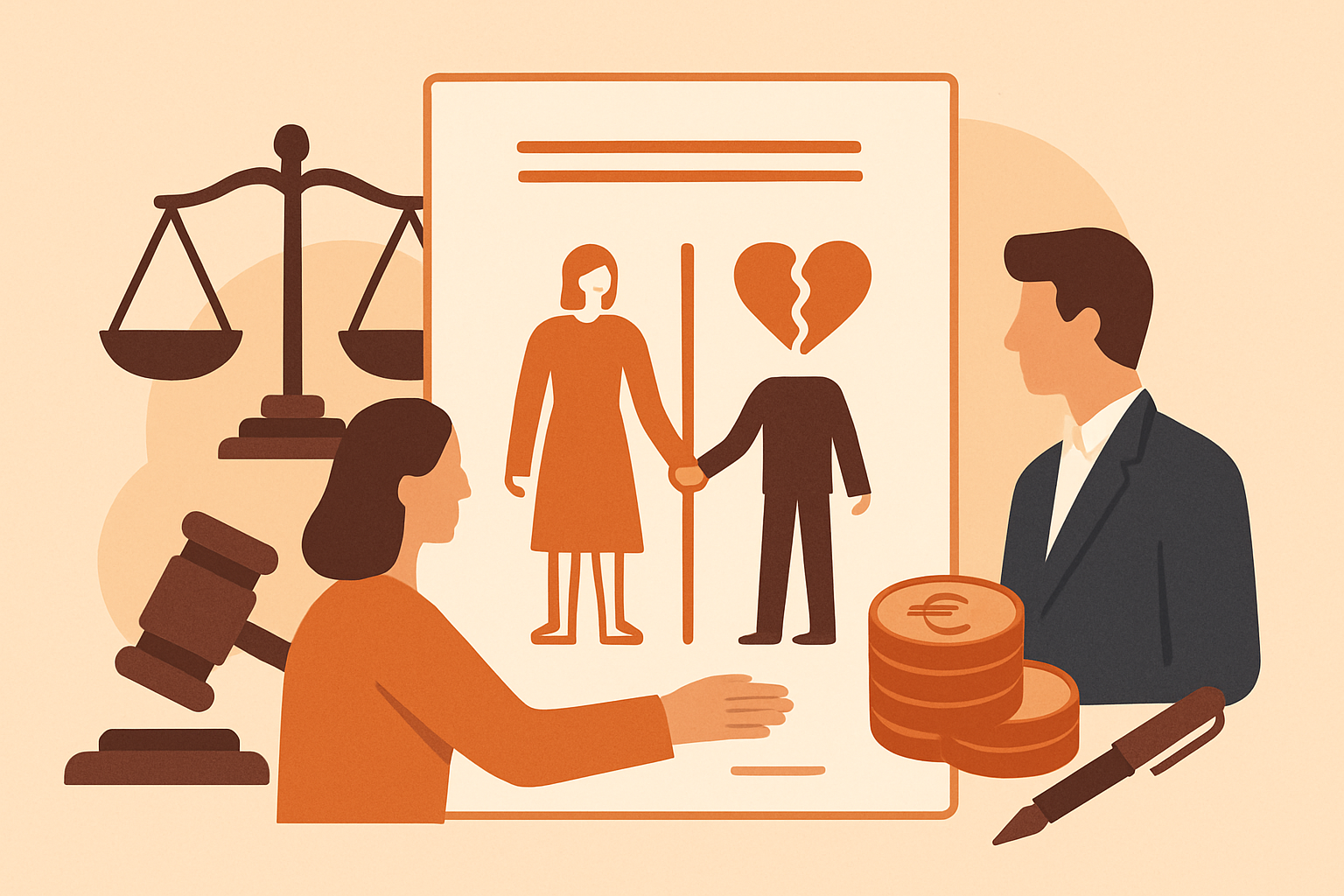 Partage des dettes dans le divorce amiable 2026