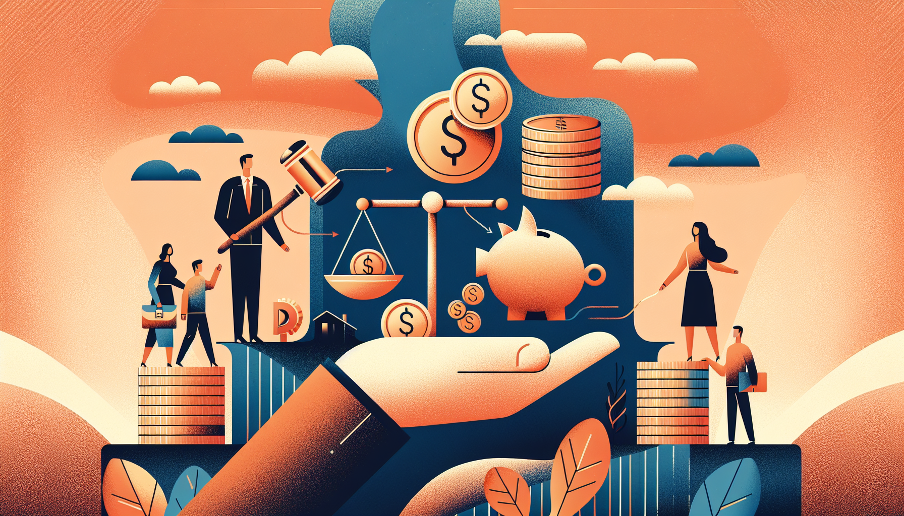 Partage épargne et comptes lors du divorce amiable