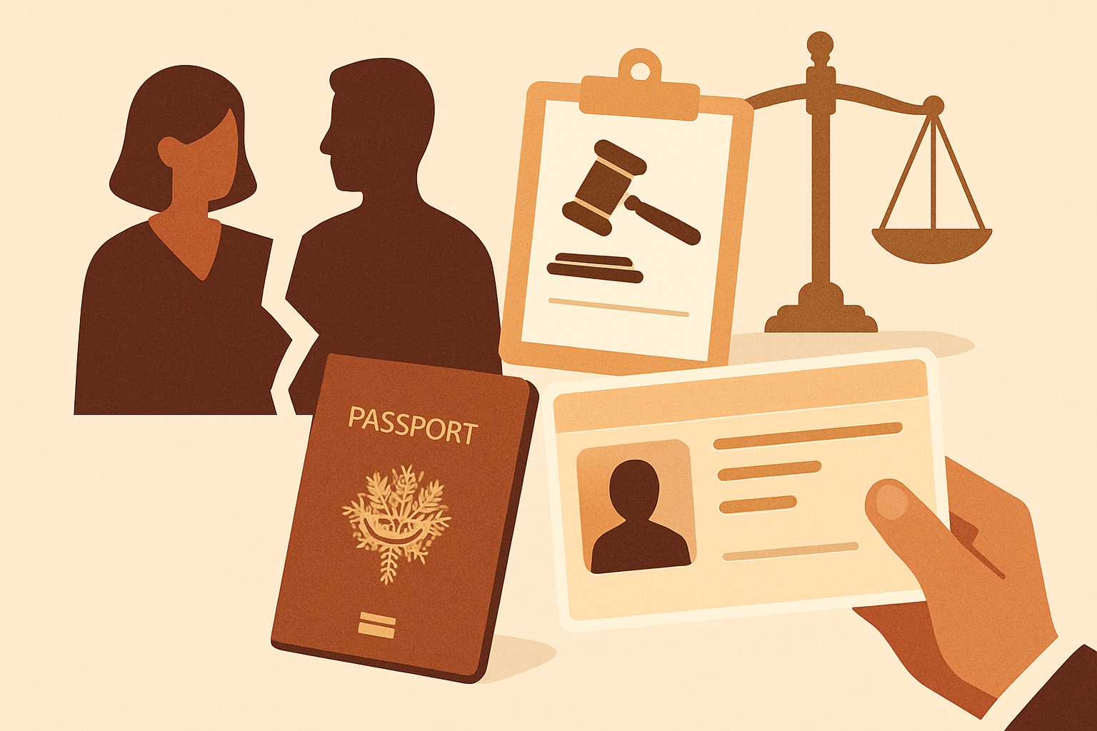 Passeport et carte d'identité après divorce : guide 2026