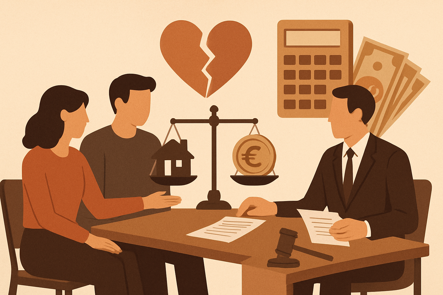 Rachat de soulte divorce : calcul, financement et procédure 2026