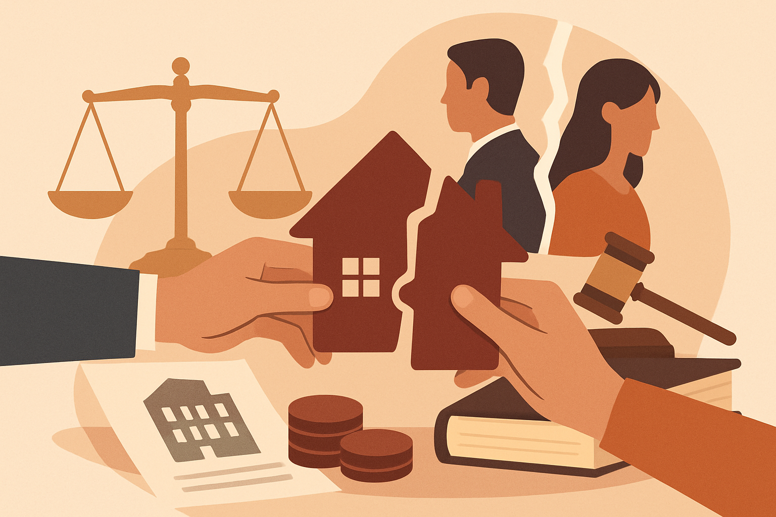 SCI et divorce : sort des parts sociales en 2026