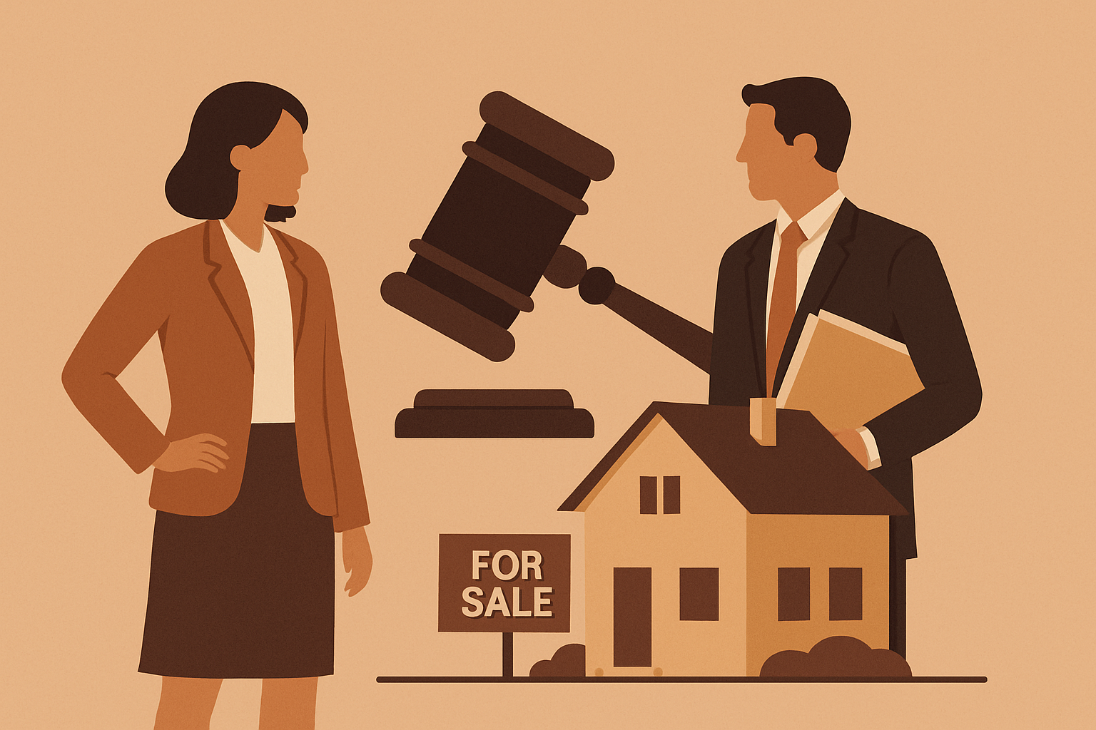 Vendre son bien immobilier pendant le divorce : guide 2026
