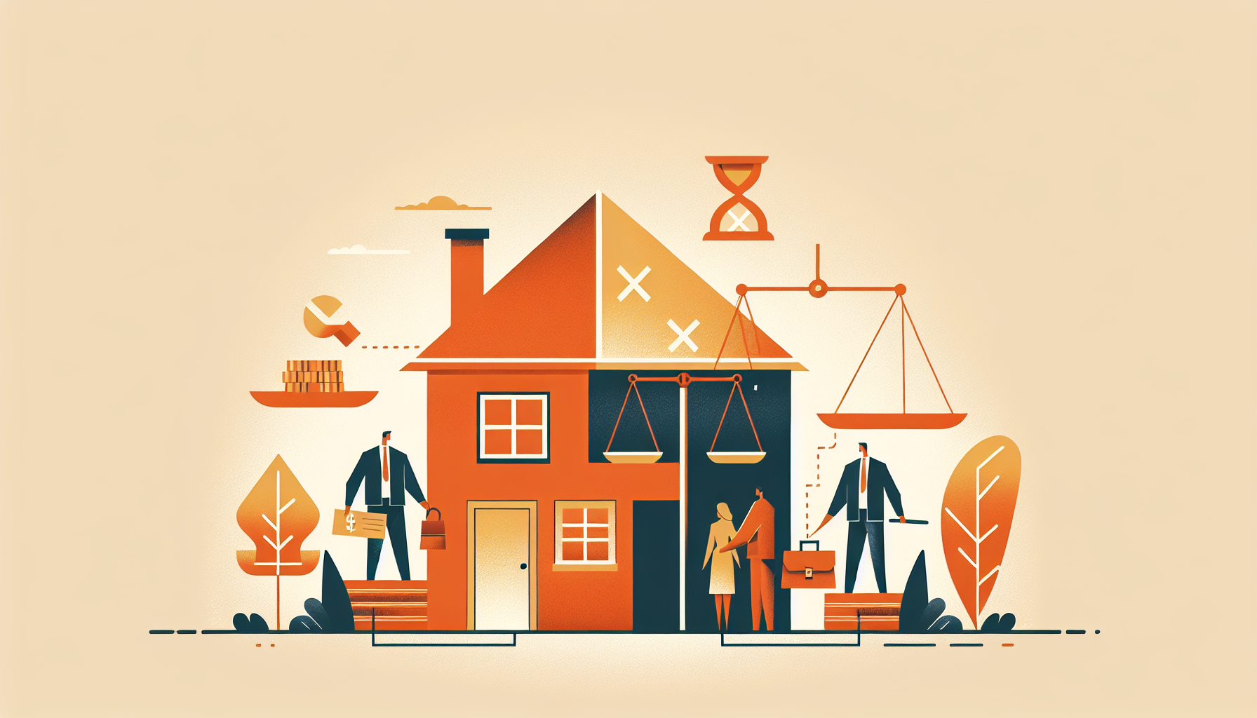 Vendre son bien immobilier pendant un divorce